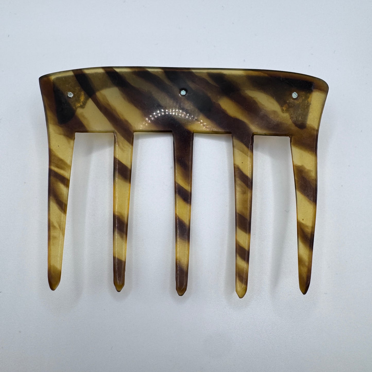 Peigne à cheveux art deco TOLÈDE - celluloïd