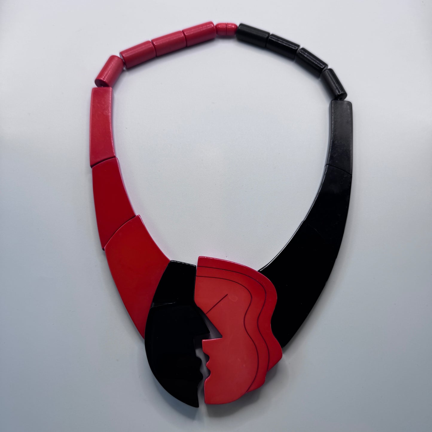 Superbe Collier vintage en Galalithe - créateur ISADORA Paris