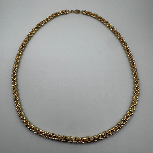 Superbe Collier vintage - plaqué or FIX