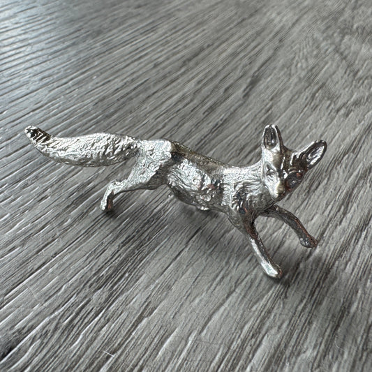 Figurine en argent massif « le renard »