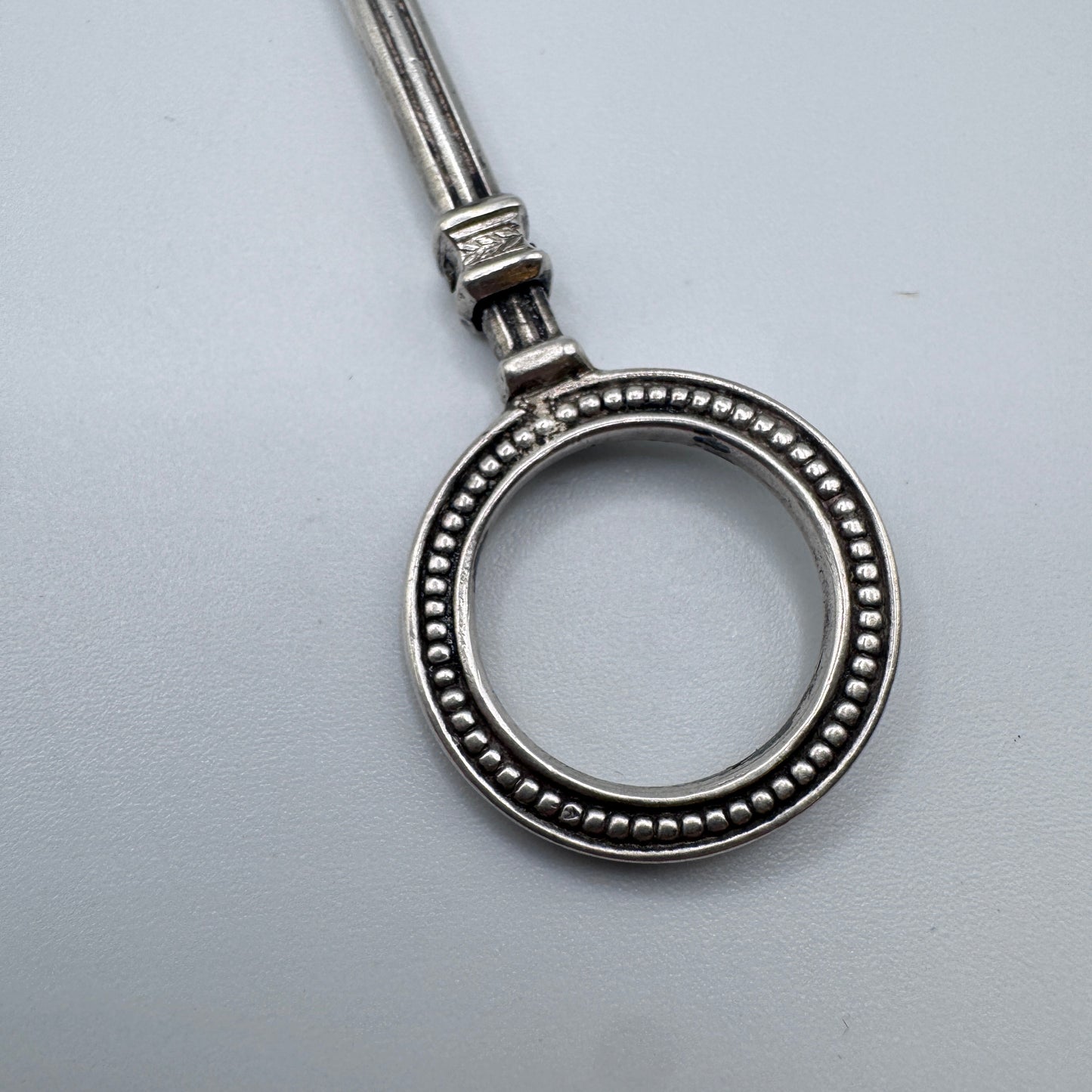 Superbe Paire de lorgnons anciens - argent massif