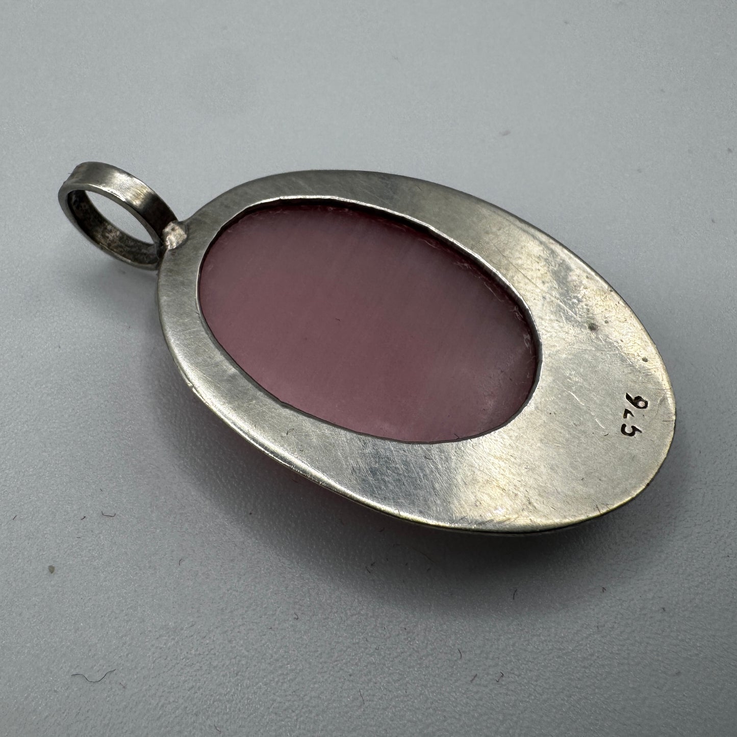 Pendentif design - argent massif