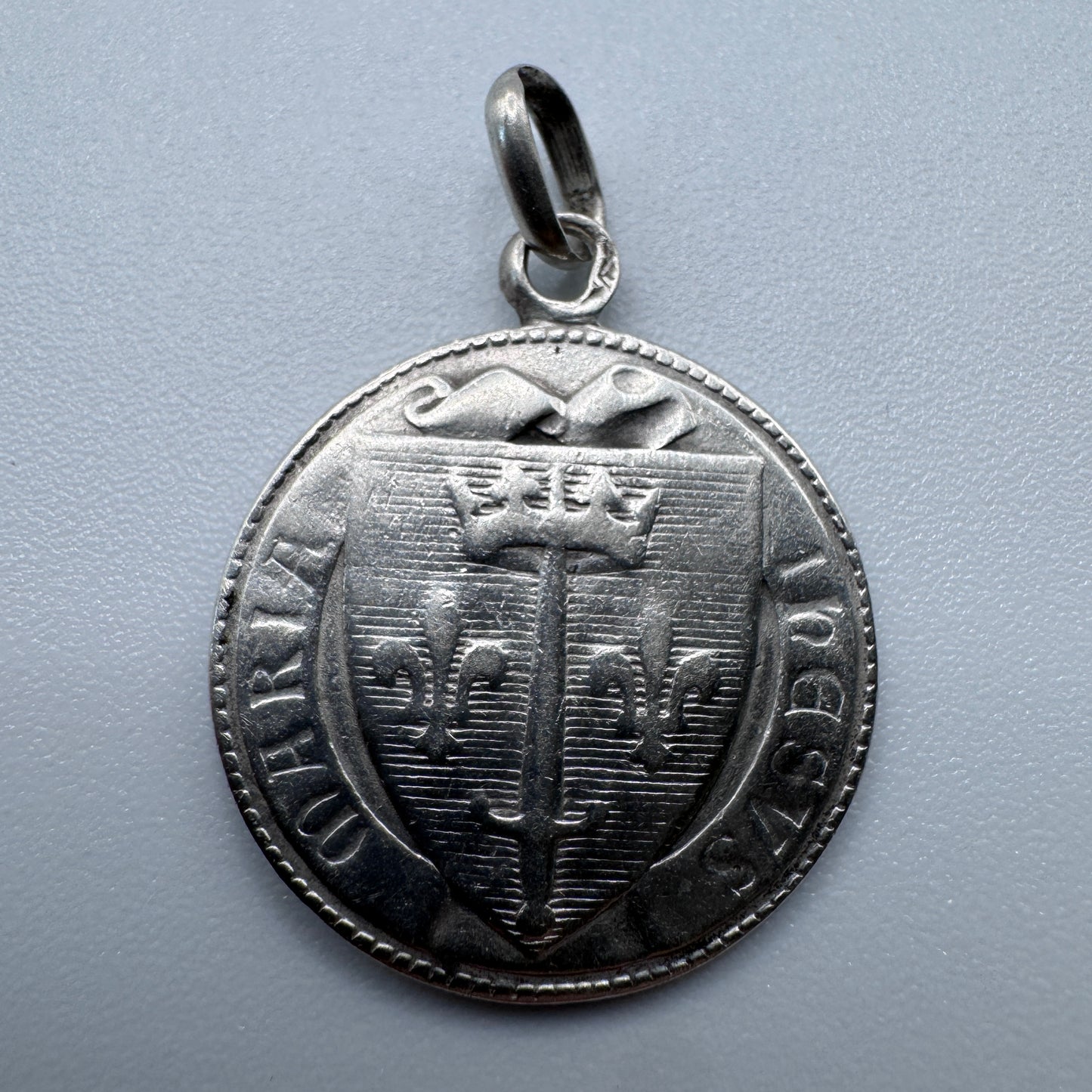 Médaille religieuse ancienne « Jeanne D’Arc » - argent