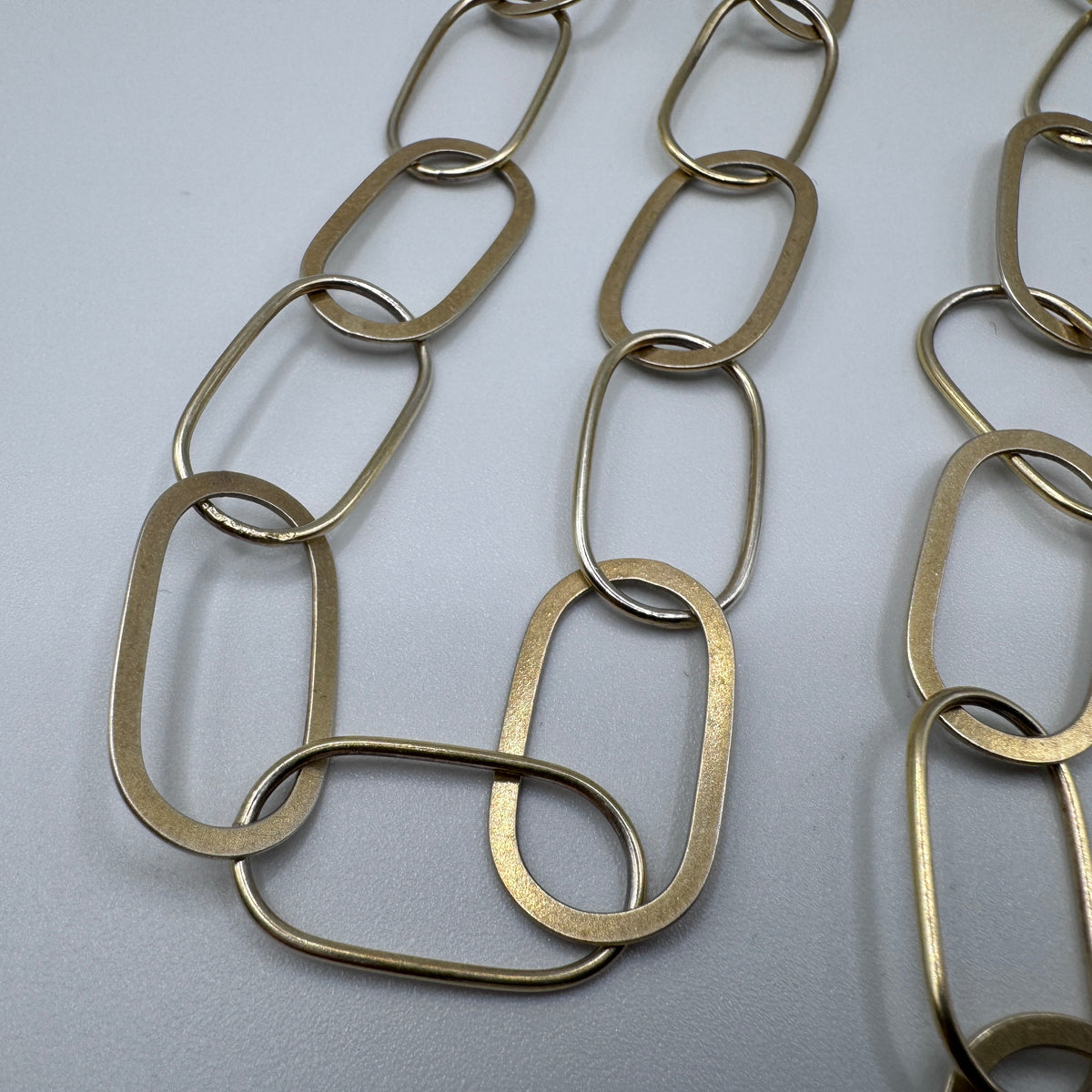 Superbe Collier Vintage modernisme - argent vermeil