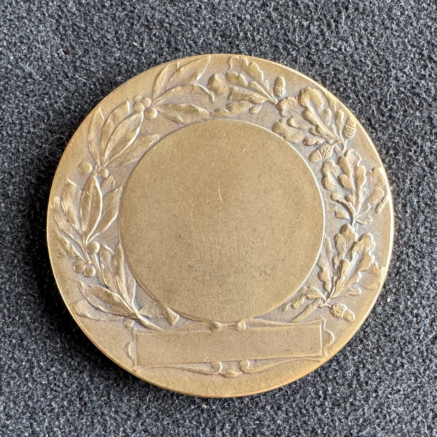 Medaille ancienne en bronze « concours canin »