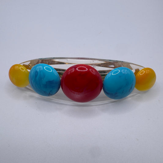Barrette à cheveux vintage - multicolore
