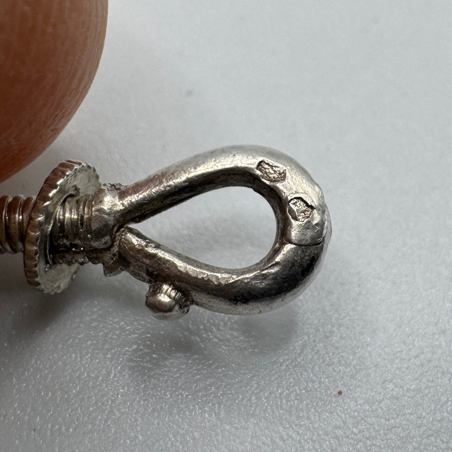 Châtelaine de montre à gousset XIXeme - argent massif