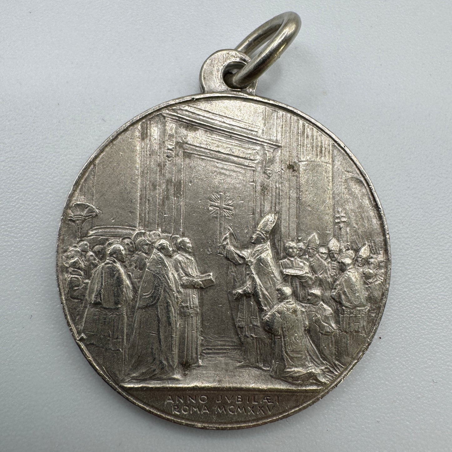 Médaille religieuse ancienne « Pape Pie XI - jubilé de 1925 »