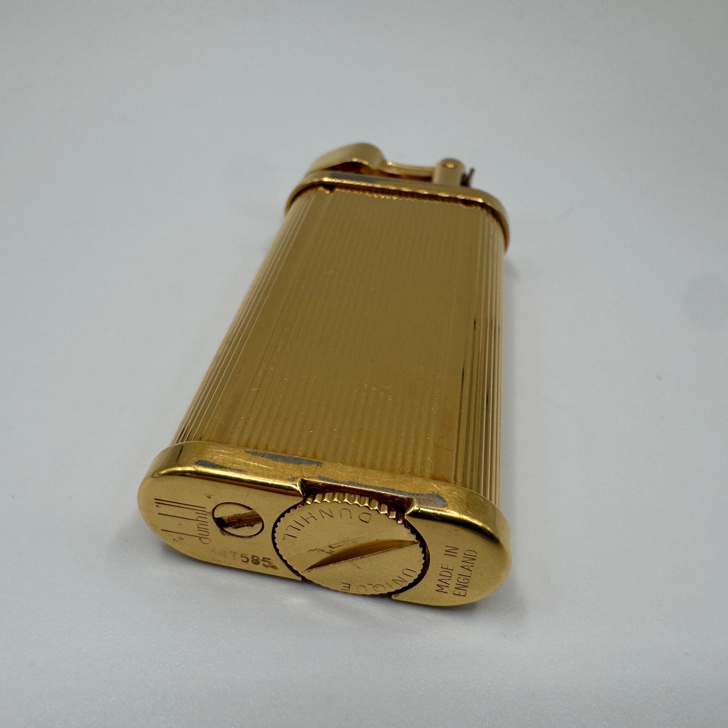 Briquet ancien DUNHILL - plaque or