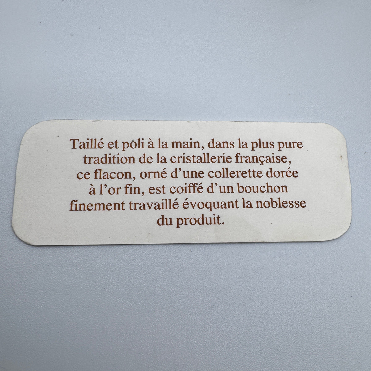 Rare Pure parfum « Number One » - De BERINS Paris