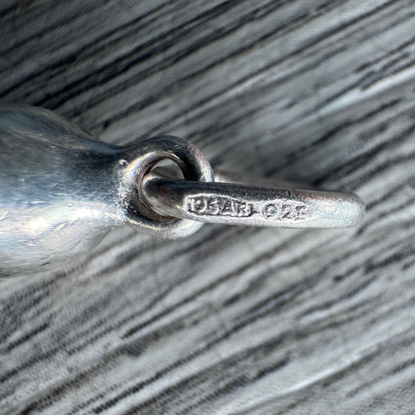 Pendentif breloque « sifflet » - argent massif