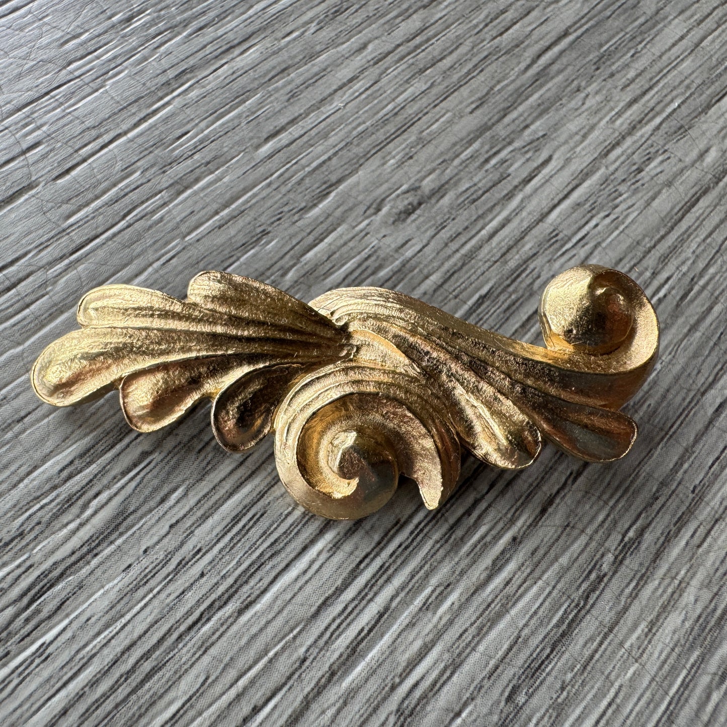 Broche créateur Vintage Jacques Esterel - plaqué or