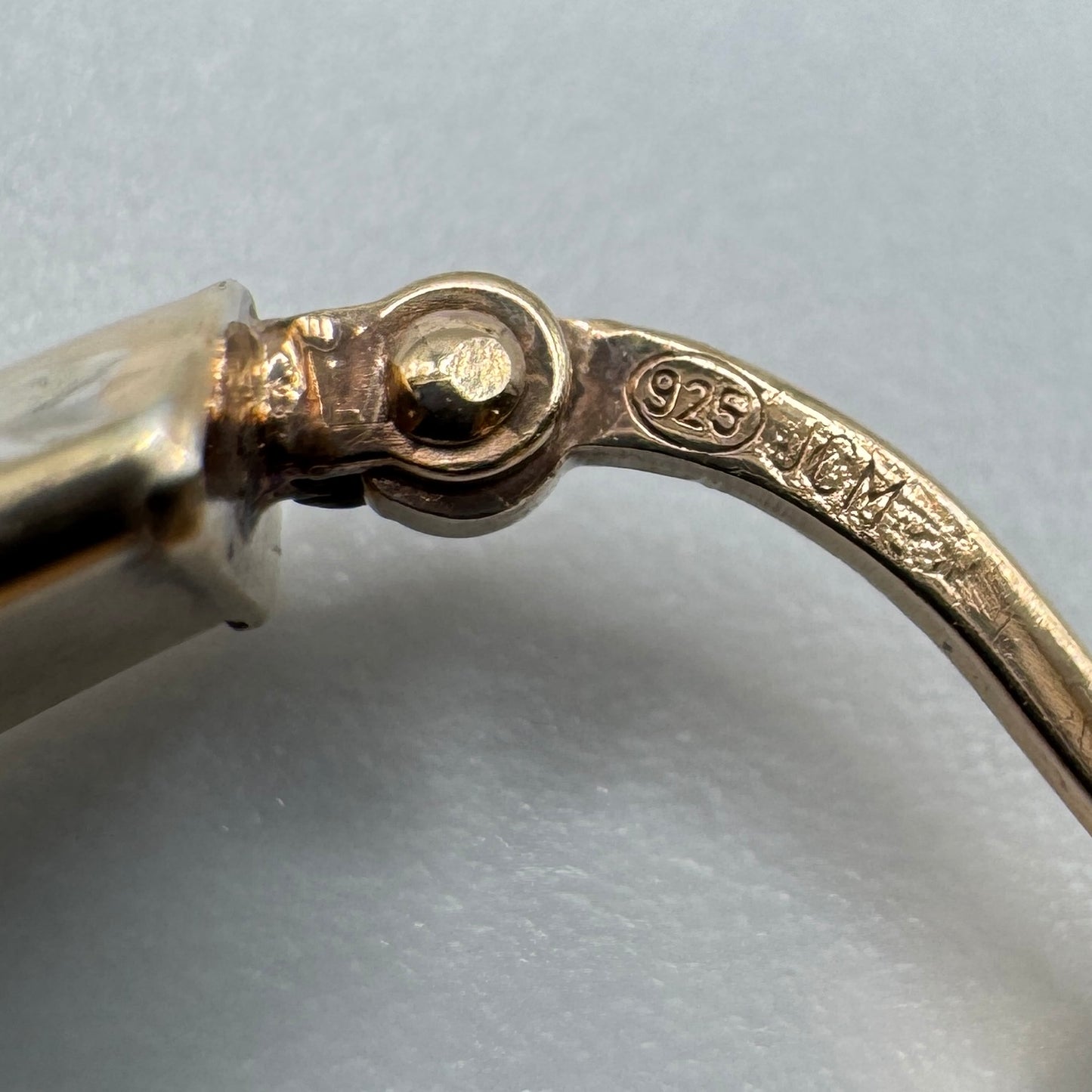 Boucles d’oreilles en argent vermeil 925